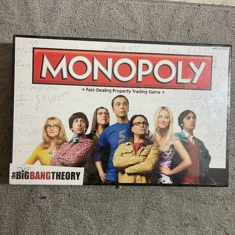 Monopoly The Big Bang Theory Board Game Brand New Sealed